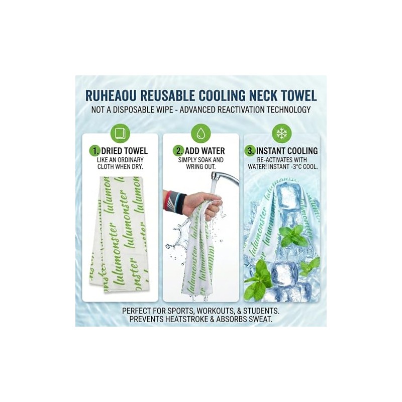 Cooling Body Wipes - Extra-Thick, No-Rinse Shower Wipes