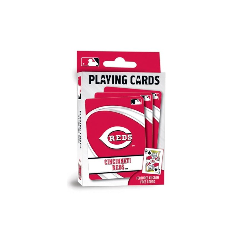 MasterPieces Cincinnati Reds Playing Cards