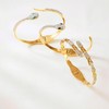 oiasse Gold Bracelets for Women, Gold Bangles for Women Gold