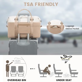 LOVEVOOK Weekender Bag for Women Cute Travel Tote Bag Gym Duffel Bag with Toiletry Bag Carry On Bag Overnight Bag with Wet Pocket Hospital Bag for Labor and Delivery