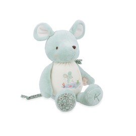 Kaloo - Cuddly toy with sound mouse - Comforter for birth with sound mouse - With integrated bell - Bell - 28 cm - Cuddly and playful companion from birth - K210008