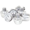 Gilbert Prolite Rugby Studs 10mm - 12 pack - Silver