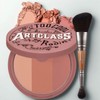 Anjumain Too Cool for School Art Class By Rodin Blusher + Dual Contour Brush, De Rosé, 1 piece / 투쿨포스쿨 아트클래스 바이로댕 블러셔 + 듀얼 컨투어 브러쉬, 드 로제, 1개