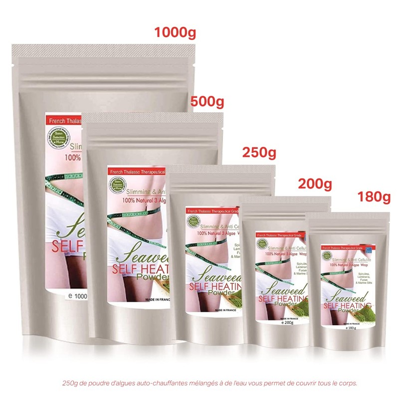 Sea Algae Self-Heating Fango Detox Body Packages: Moor, Algae ●