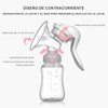 VIDA4U Extractor de Leche Manual, Sacaleches de Masaje Suave con