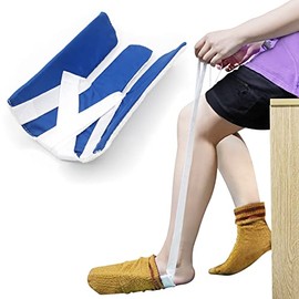 Sock Aid,Sock Aids for Putting on Socks,Sock Assistant Device No Bending,Sock Aid Device for Elderly,Disabled,Pregnancy,Sock Aide Sock Puller Easy On and Off(Dark Blue)
