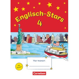 Englisch-Stars 4. Schuljahr. Übungsheft: Mit Lösungen