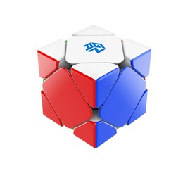 XMDCuber GAN Skewb M Magnetic Speed Cube Stickerless Axis Positioning Magnetic Skewb Puzzle 8 Magnets