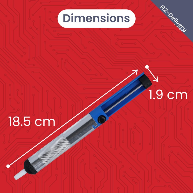AZDelivery Desoldering Pump Soldering Pump Soldering Pump - Solder Remover