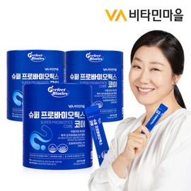 Vitamin Village (현대Hmall)비타민마을 퍼펙트바이오틱스 슈퍼 프로바이오틱스 코어 유산균 3통 총180포 6개월분 (Hyundai Hmall) Vitamin Village Perfect Biotics Super Probiotics Core 3 Bottles Total 180 Packs 6 Months Supply