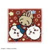 Chiikawa 41-5090250 Glitter Towel Handkerchief, Pink, Chenille, Packaged, Cute, Approx.