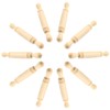 10 Pcs Mini Rolling Pin, Small Size Rolling Pins Wooden