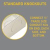 Legrand Wiremold V2010A2 2000 Series Metal Raceway For Extending Power,