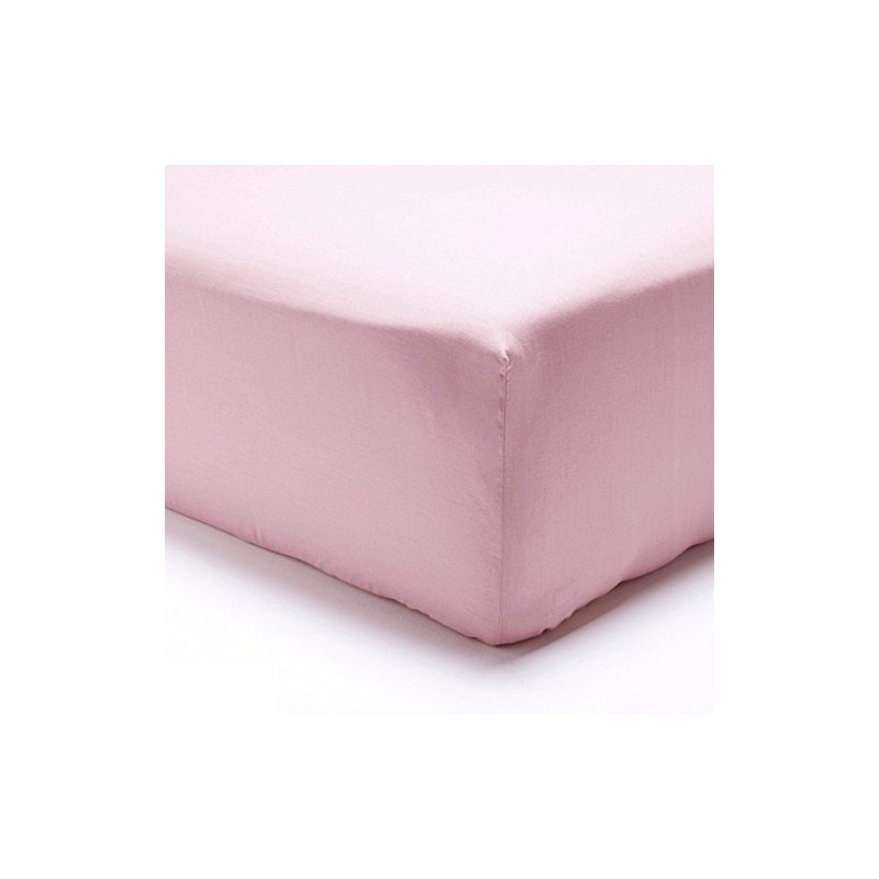 Fitted Sheets Double Pink Luxury 180 Thread Count Style Polycotton
