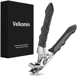 Toe Nail Clippers for Seniors Mens Stocking Stuffers 2026, Super Sharp & Durable Large Thick Toenail Clippers with Comfort Grip and Nail Catcher for Men Women, 18-Month Replacement Warranty!