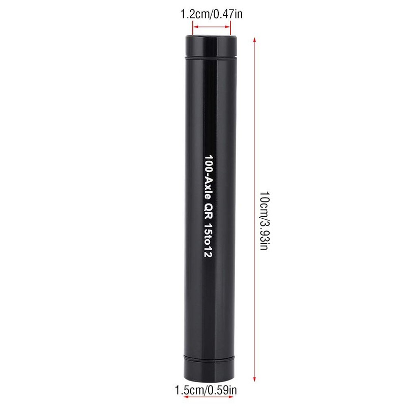 EVGATSAUTO 15mm To 12mm Thru Axle Adapter, 12X100 Thru Axle