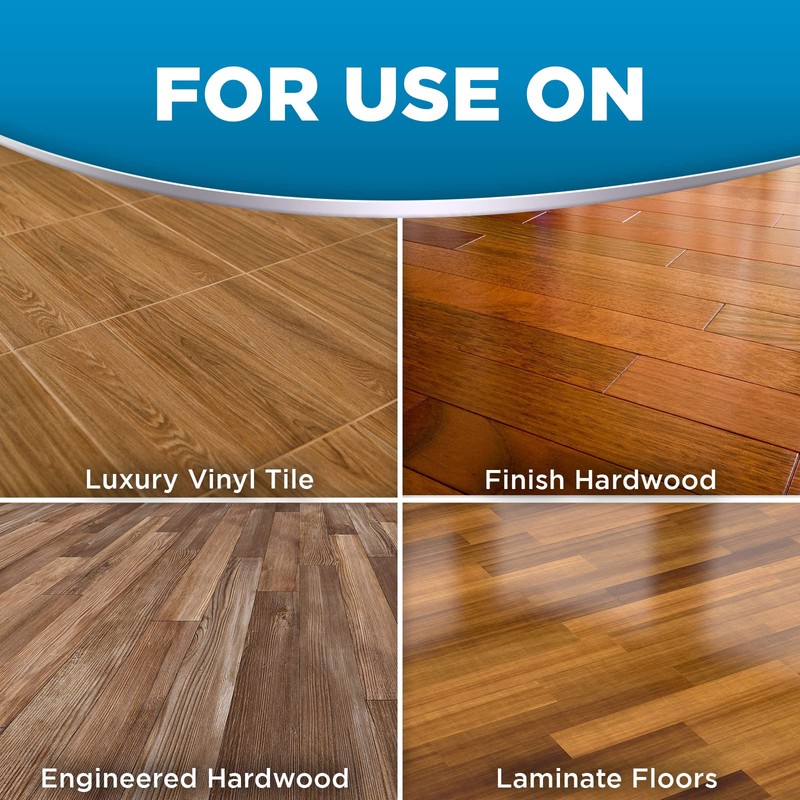 Weiman Hardwood Floor Cleaner for Finished Hardwood, Engineered Flooring, Vinyl