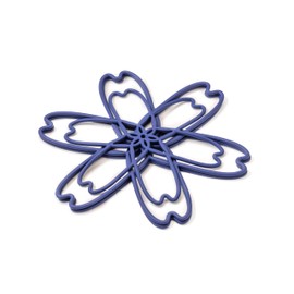 iPROTECT - Stack Expert | Multi-Purpose BPA-Free Silicone Pots/Pans Protector. Set of 2 or 3. for All Cookware Sizes, Protects Coating & Scratches, Trivet for Larger cookware (Midnight Blue, S&L)