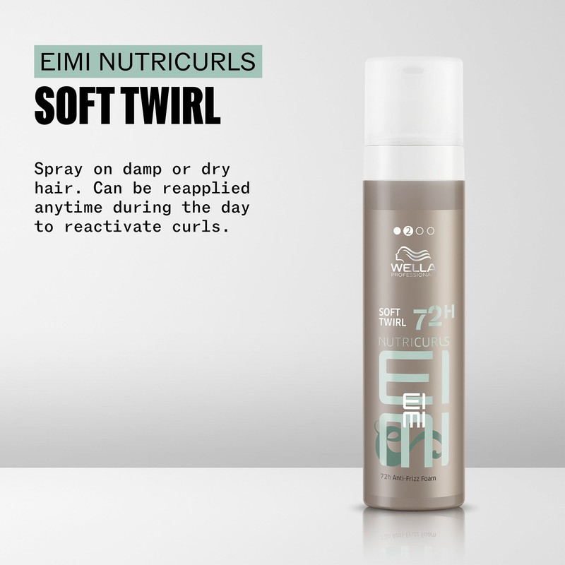 Wella EIMI Nutricurls Soft Twirl Anti-Frizz Foam 200ml
