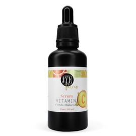 Serum de Vitamina C enriquecedio con Acido Hialuronico, natural para todo tipo de piel, antiedad, antioxidante, Suero rejuvenecedor antimanchas. Contenido 50 ml
