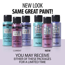 Plaid: Craft 5128 "Folkart Colour Shift" Paint, Multi-Colour, 2 oz 5128