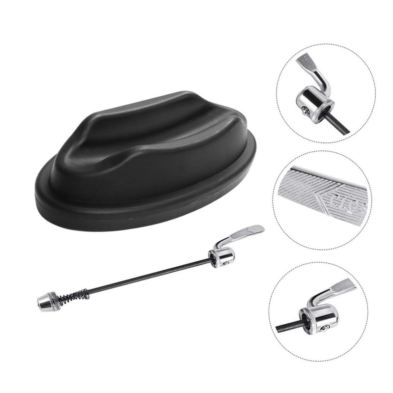 Kisangel Mountain Bike Accessories Front Wheel Fixing Pad Bike Riding