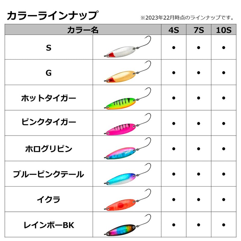 Daiwa Lure Crusader Extreme Atsu 10g Abalone Chart Trout OB