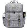 YALUNDISI Vintage Backpack Travel Laptop Backpack with usb Charging Port