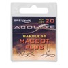 Drennan Acolyte PTFE Coated Spade End Barbless Maggot Plus Hooks: