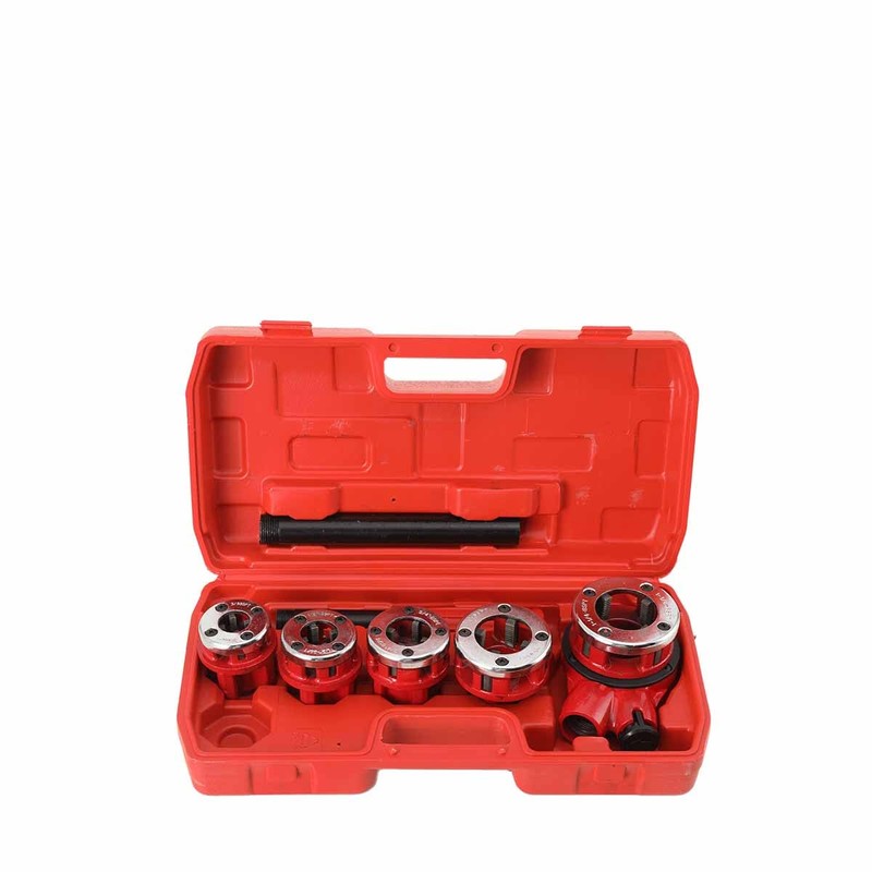 EWANYO Ratchet Pipe Threader Kit Set Ratcheting Pipe Threading Tool