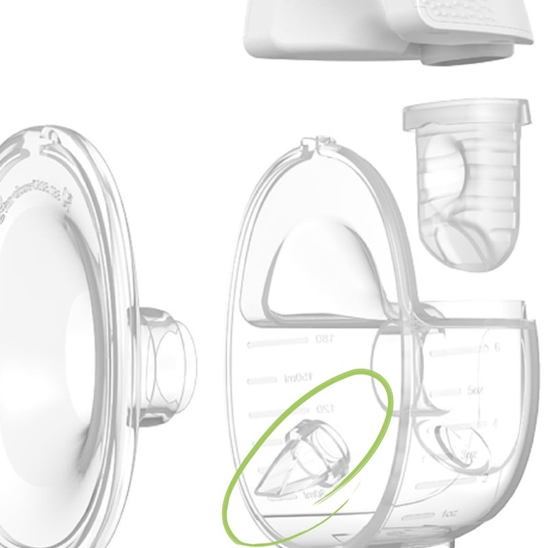 Ardo Melia Lip Valves, 2-Pack, Replacement Duckbill Valves for Ardo