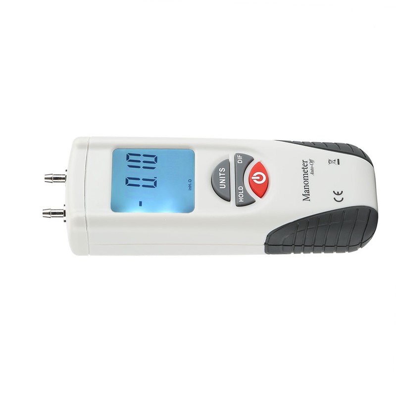 HT‑1890 Handheld Digital Manometer Differential Gauge Air Pressure Meter 11