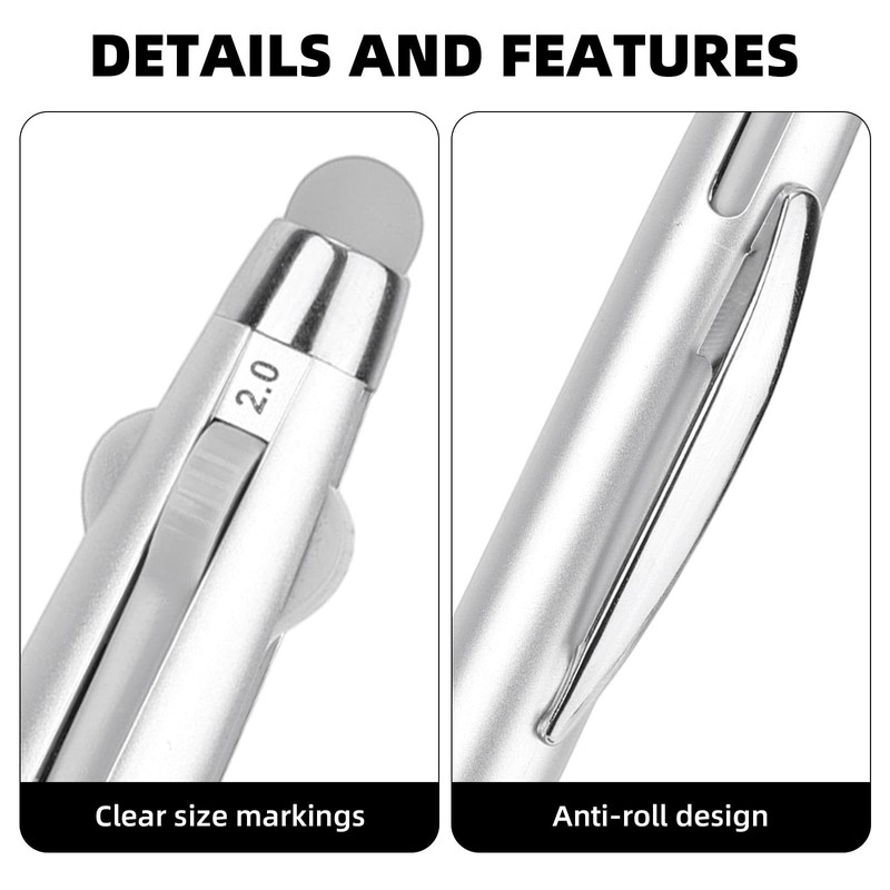 BOXOB 5-in-1 Nail Dotting Pen, Ballpoint Design Professional Manicure Tools