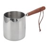 450ML Stainless Steel Butter Warmer Mini Butter Coffee Milk Pot
