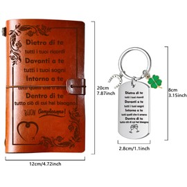 LOHENYOR Birthday Keyring Gift, Birthday Gifts for Girlfriends, Birthday Gift for Girlfriends, Birthday Gift for Women, silver