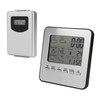 Thermometer Hygrometer with Weather Report Alarm Clock Wireless Temperature Humidity