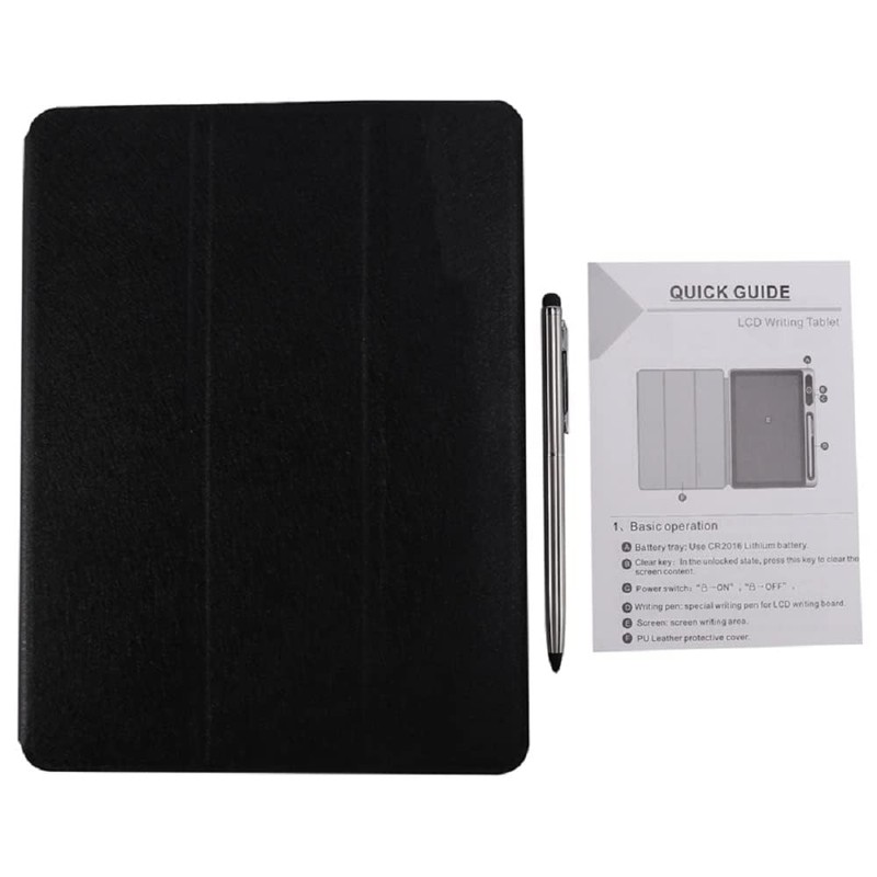 EMEBAY Electronic Notepad Smart Writing Board with Protective Case, 10.1