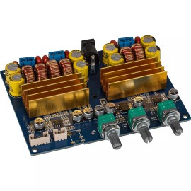 Parts Express TPA3116 4.2 Bluetooth 2.1 50W x 2 + 100W Amp Board with FM AUX-In and USB Media