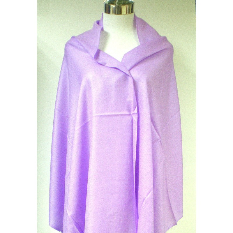 Premium Pashmina Shawl Wrap Scarf - Lilac Purple
