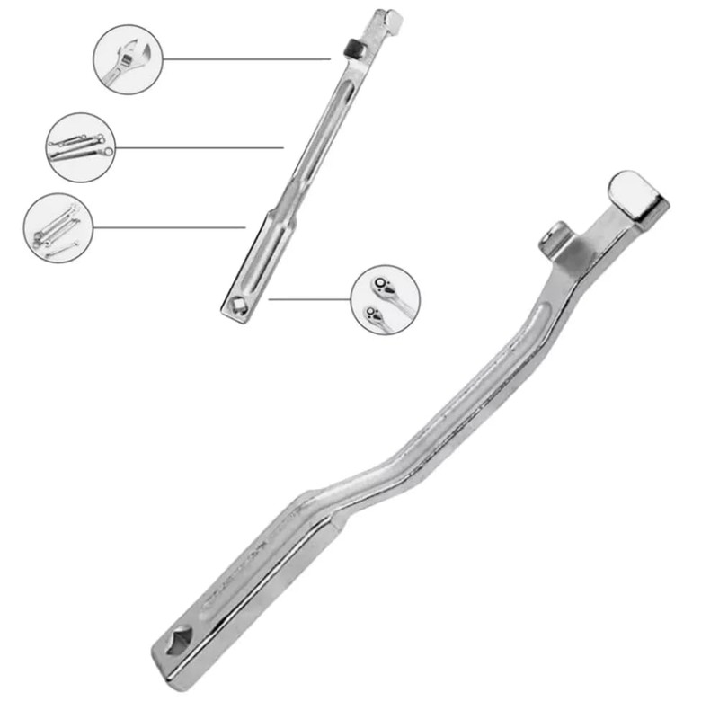 Crozgan Wrench Extender Tool Bar 34cm 1/2 Inch Long Torque