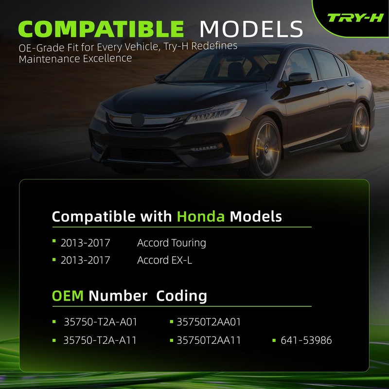 35750T2AA11 Power Master Window Switch Driver Side for 2013-2017 Honda