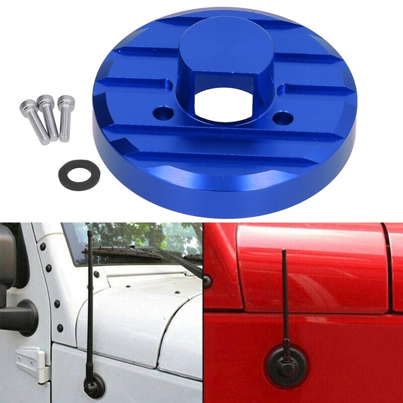 Car Antenna Base with Mounting Hardware Gasket Metal Fit for