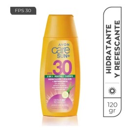 Avon Care Sun Protector Solar Para Rostro Y Cuerpo Fps 30                                                                                             