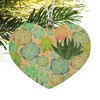 GRAPHICS & MORE Succulent Cactus Aloe Plants Pattern Heart Love