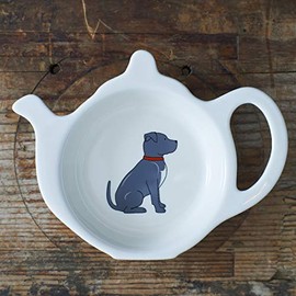 Sweet William Staffie Teabag Dish