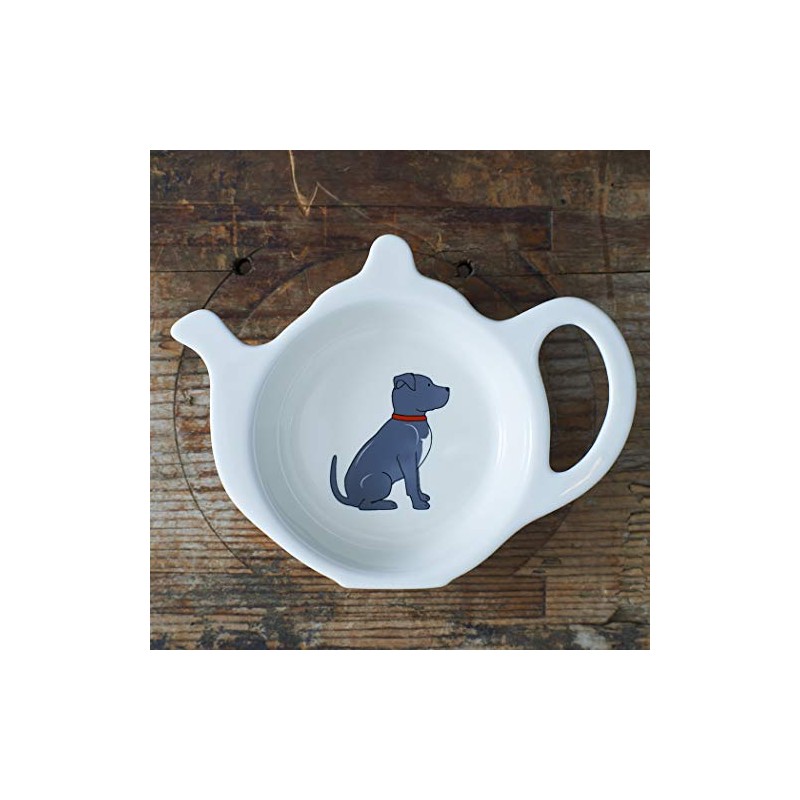 Sweet William Staffie Teabag Dish