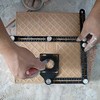 ANCLLO Multi Angle Measuring Ruler Drill Guide Ceramic Tile Hole