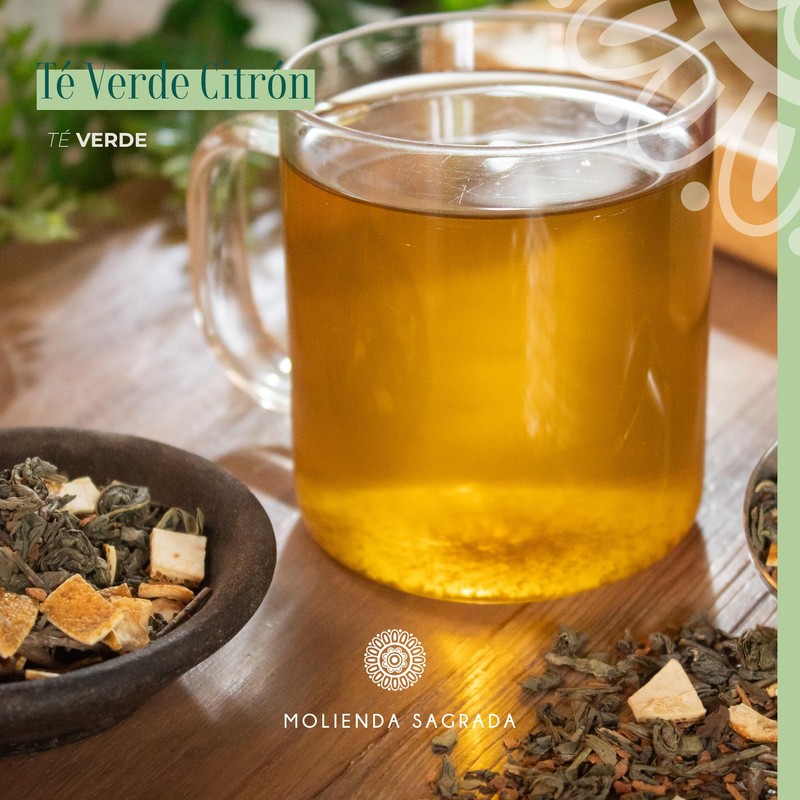 Molienda Sagrada, Té Verde Citrón, 100 g, 1 piezas