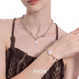 MASW Gothic Personality Fashion Ghost Bracelet Adjustable Bracelet for Women (M2272002)