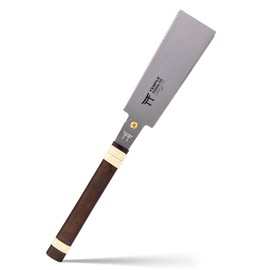 Japanese Pull Saw - 7 Ryoba Hand Saw with Rip-cut and Crosscut - for Dovetails, Tenons, Joinery, Cutting Boards to Length & Width- Temple Tool Co.